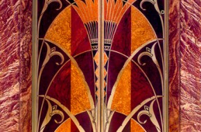 Elevator Door - Chrysler Bldg., - NYC