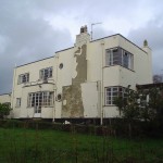 House, "The Swan" (under restoration), England. Courtesy Neil B