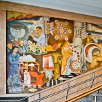 Mural by Anthony Heinsbergen-San Francisco City College