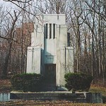 Masoleum, Oakwood Cemetary, Syracuse, New York, courtesy, Michel