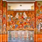 Mural by Le Roux Smith Le Roux,Old Mutual Bldg.-CapeTown