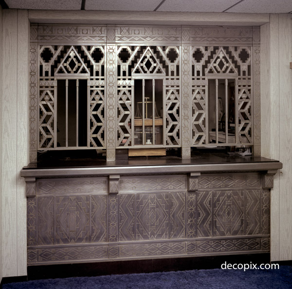 Safe Deposit Windows, Guardian Bldg., Detroit, Michigan